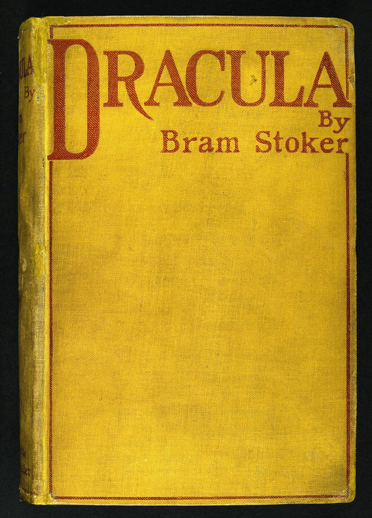 Dracula by Bram Stoker First Edition 1897