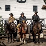 Yellowstone Season 4 - Kevin Coster, Cole Hauser and Luke Grimes