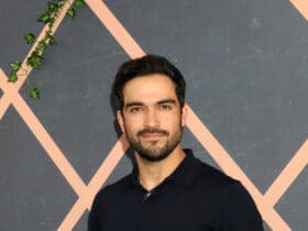 Alfonso Herrera at a Queen of the South premiere